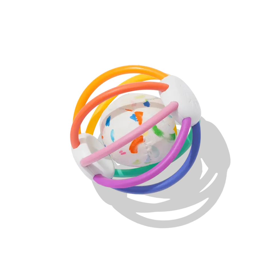 Lovevery Grab & Shake Rattle Ball Rasselball Greifling