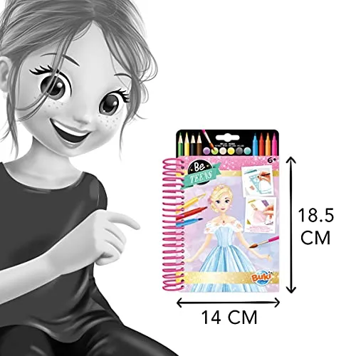 Buki CM101 Modebuch Prinzessinnenkleider Bastelset