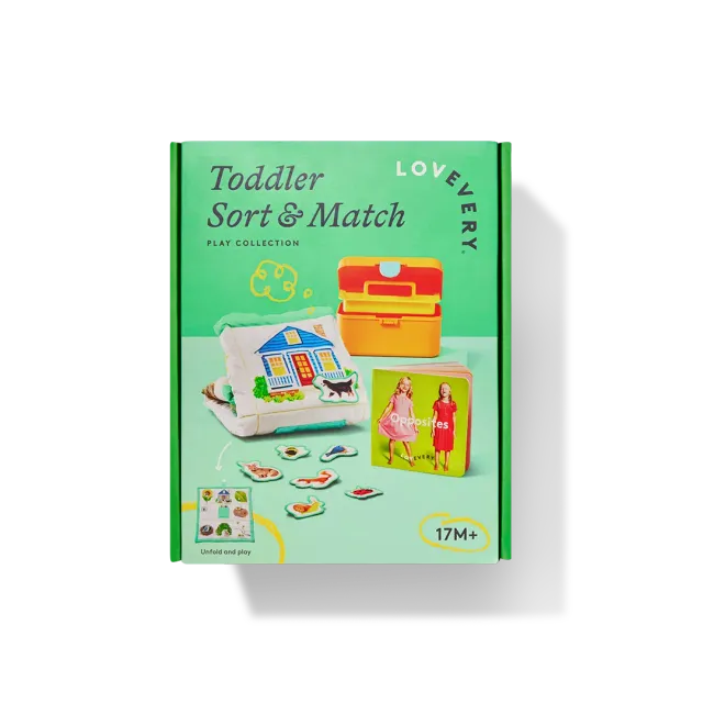 Lovevery Sort & Match Mini Kit Lernspiel Sortieren