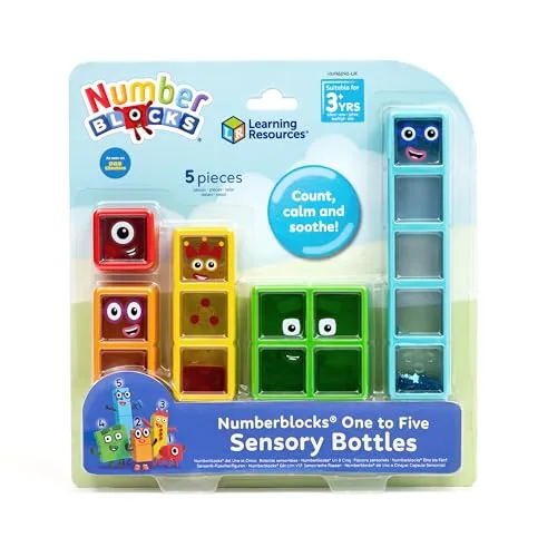 Learning Resources Numberblocks 1-5 Sensorikflaschen 5er-Set