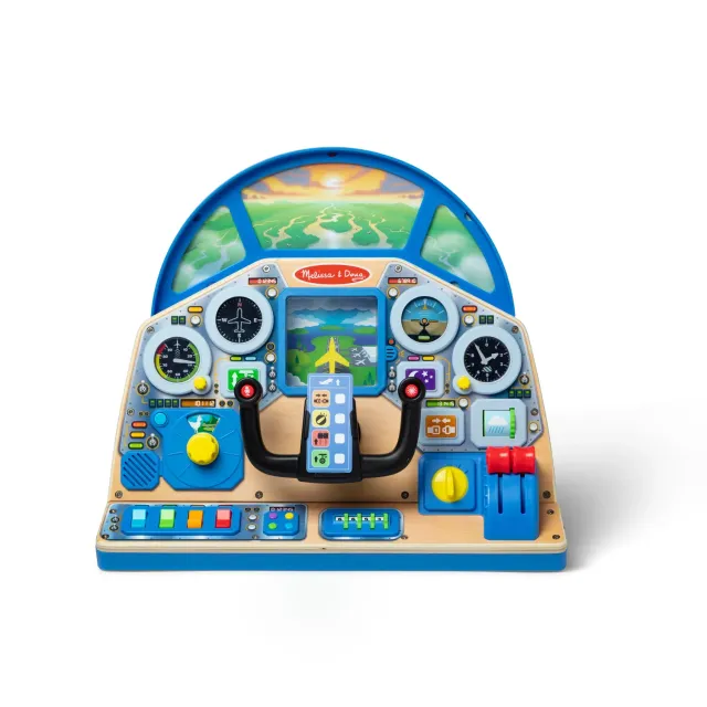Melissa & Doug Jet Pilot Interactive Dashboard Cockpit