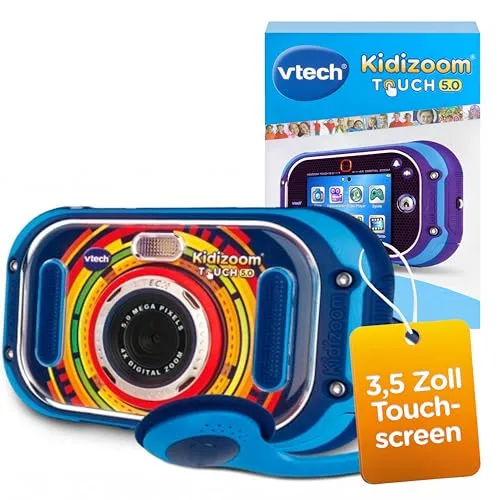 Vtech KidiZoom Touch 5.0 Kinderkamera blau
