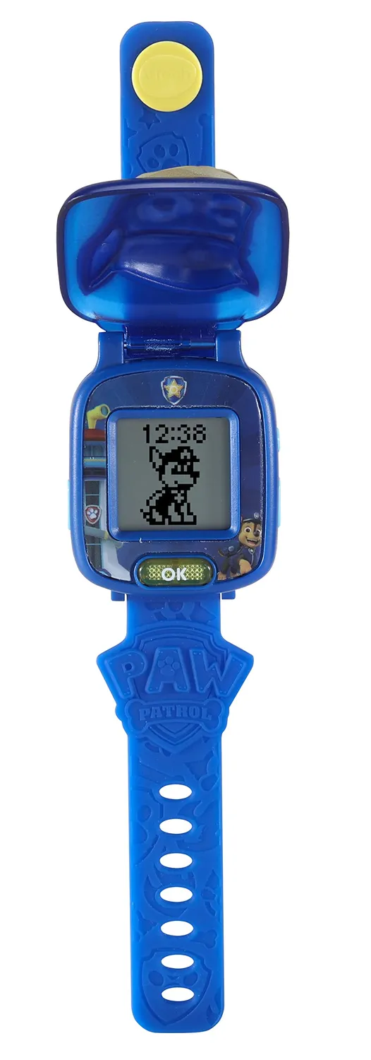 VTech PAW Patrol Chase Lernuhr Kinderuhr 3-6 Jahre mit Spielen