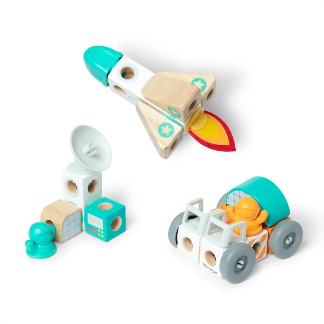 Melissa and Doug Blockables Space Bausteinset 38-teilig