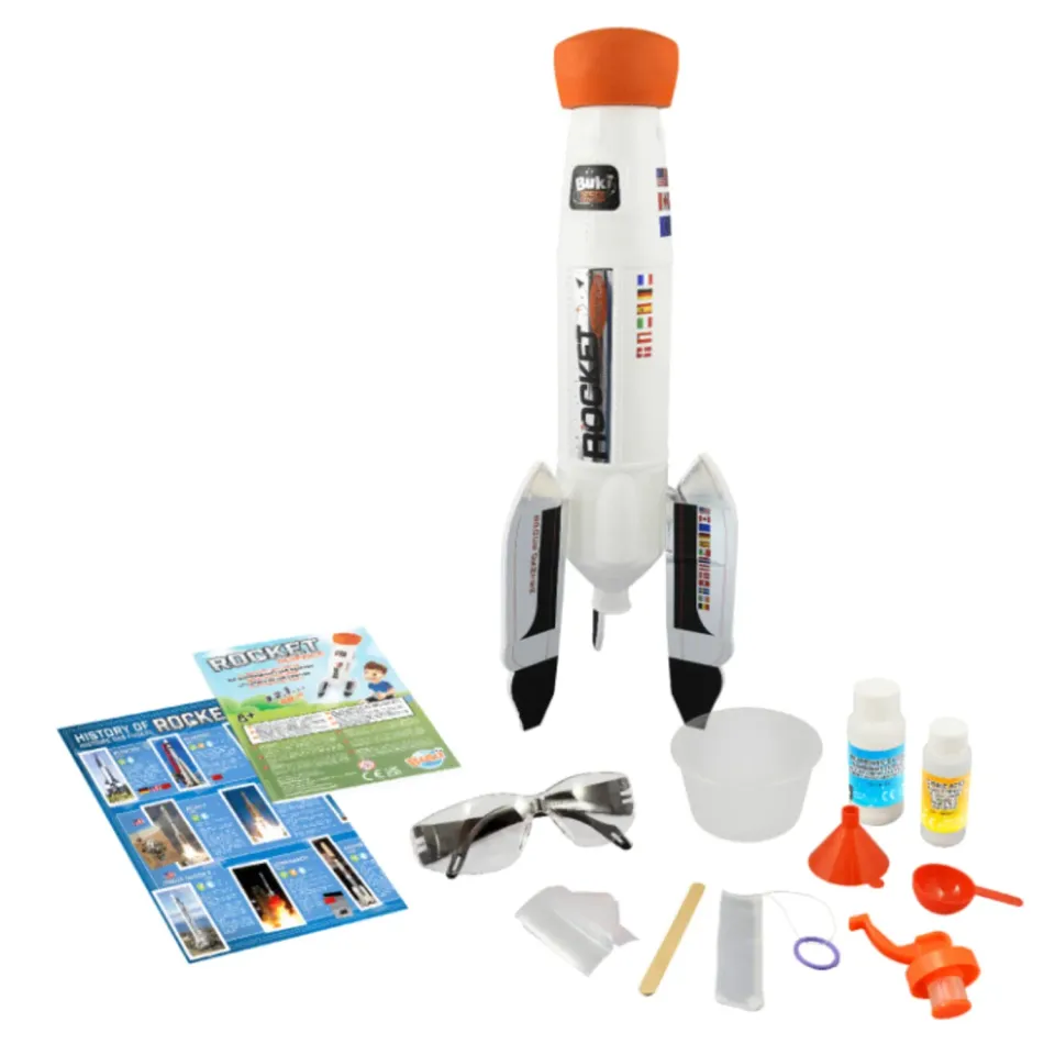 Buki France 2166 Space Rocket Rakete Experiment 15 m ab 8 Jahre