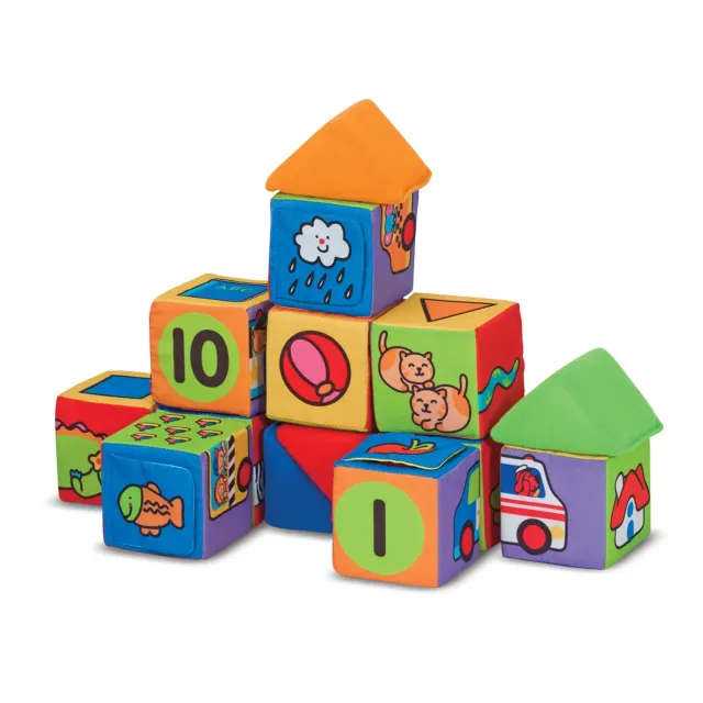 Melissa & Doug K's Kids Match Build Softbausteine 14er weich