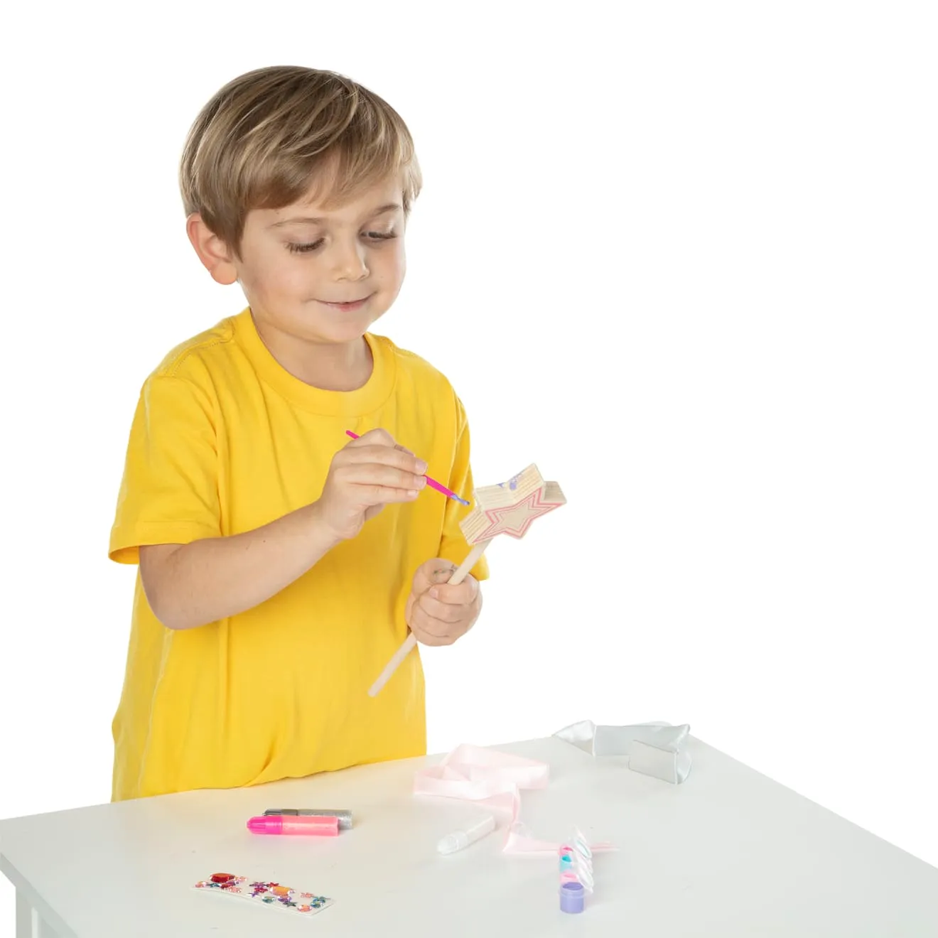 Melissa & Doug Decorate-Your-Own Prinzessin Zauberstab Bastelset Holz