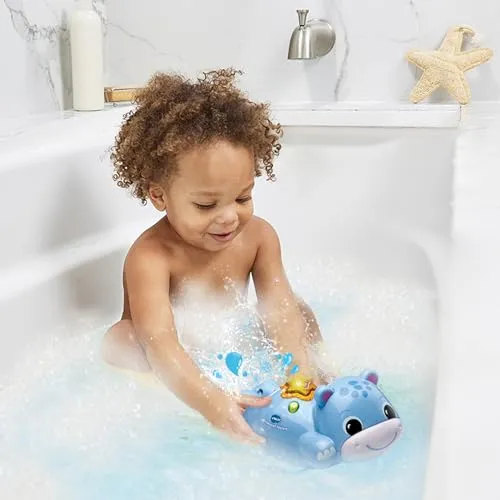 VTech Nilpferd Badespielzeug Schwimmend mit Musik Babys