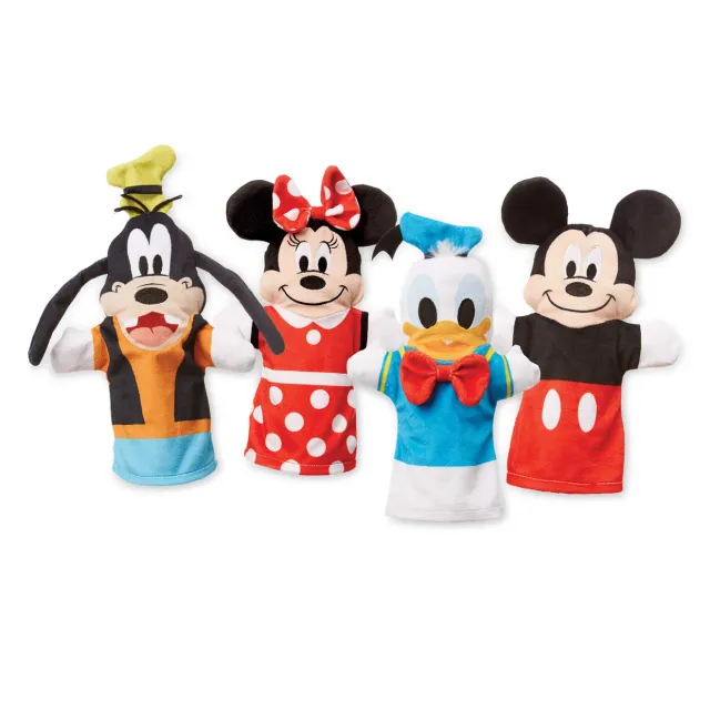 Melissa & Doug Mickey & Friends Handpuppen 4er waschbar