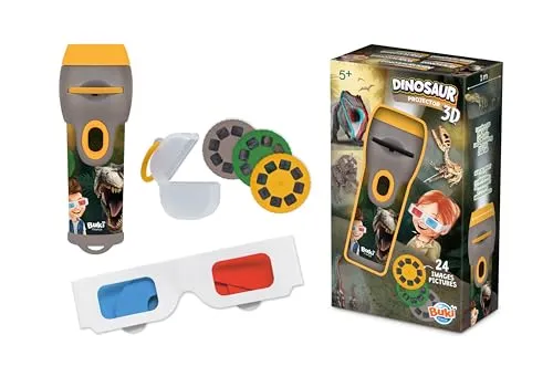 Buki 6339 Dinosaurier 3D-Projektor 24 Bilder