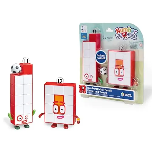 Learning Resources Numberblocks Elf Zwölf Figurenset mit Fußball