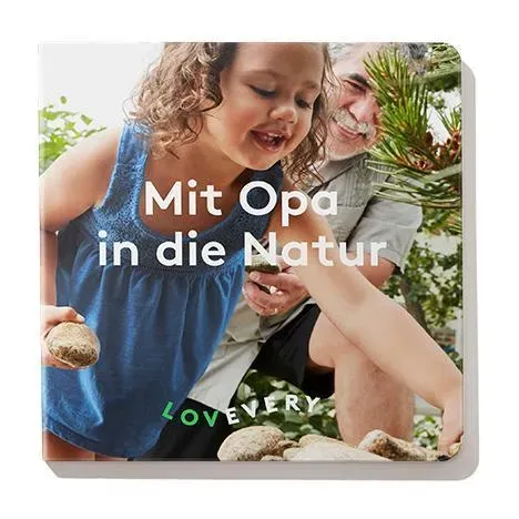 Lovevery Enthusiast Mit Opa in der Natur Bilderbuch