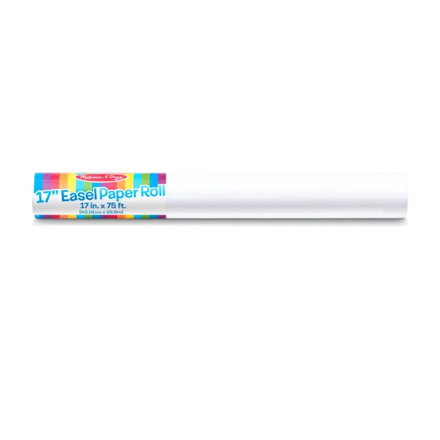 Melissa & Doug Staffelei Papierrolle weiß 23 m