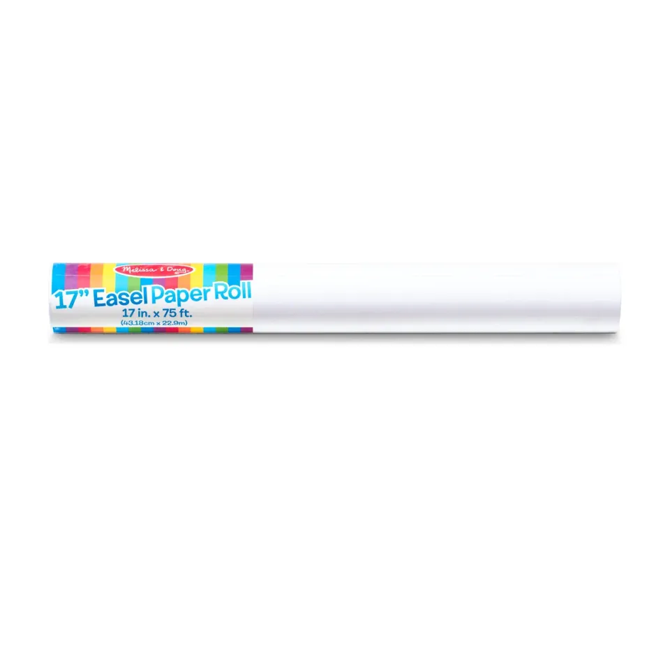 Melissa & Doug Staffelei Papierrolle weiß 23 m