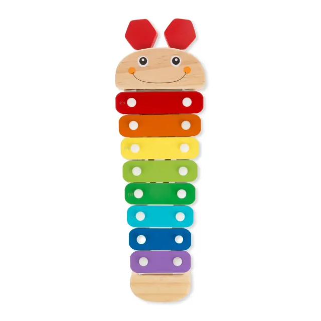 Melissa & Doug Raupe Xylophon Holz ab 3 Jahren
