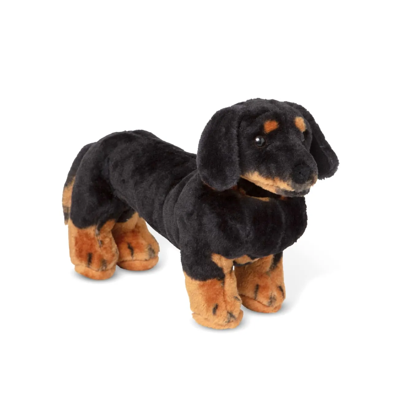 Melissa & Doug Dachshund Hund Plüschtier Dackel braun