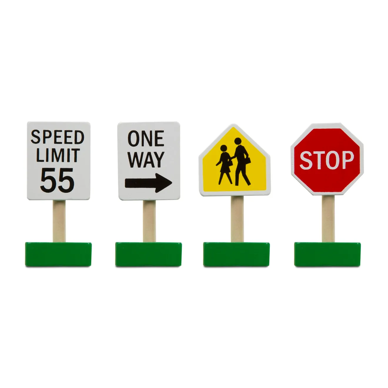 Melissa & Doug Jumbo Roadway Spielteppich Strasse XXL Schilder