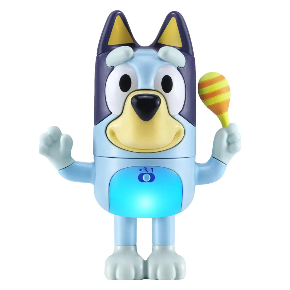 VTech Bluey Dreh- & Zieh-Reaktionsspiel Figur mit Musik 3-6 Jahre