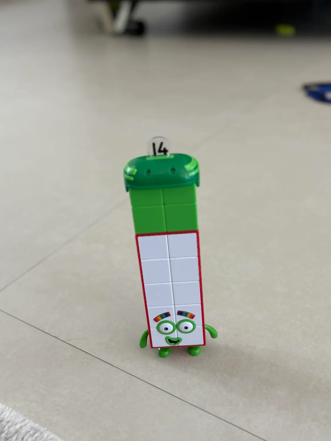 Learning Resources Numberblocks 13+14 Figuren Lernspielzeug Skateboard