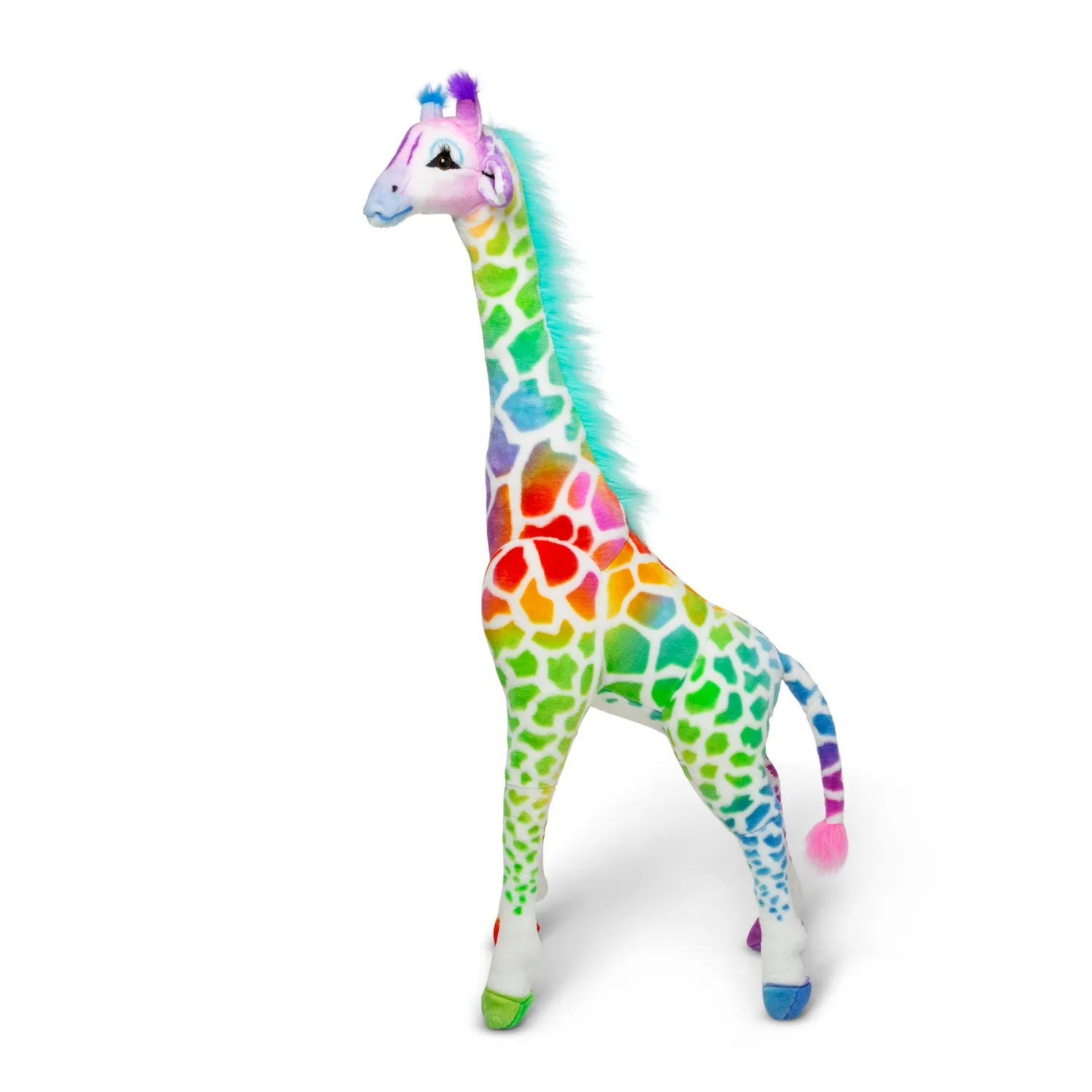 Melissa & Doug Rainbow Giraffe Plüsch 120 cm