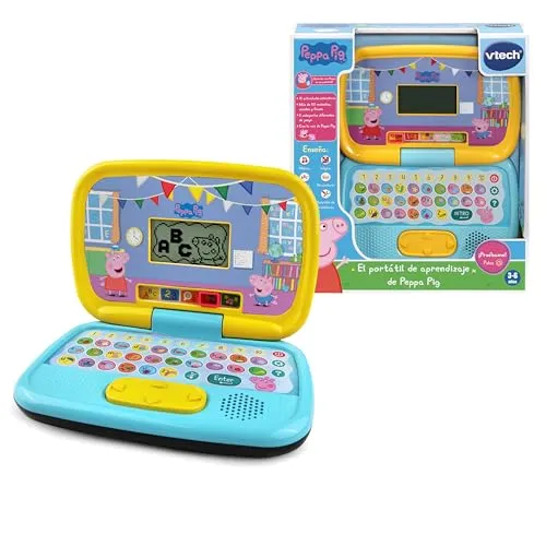 VTech Peppa Pig Lerncomputer spanische Version ab 3 Jahren