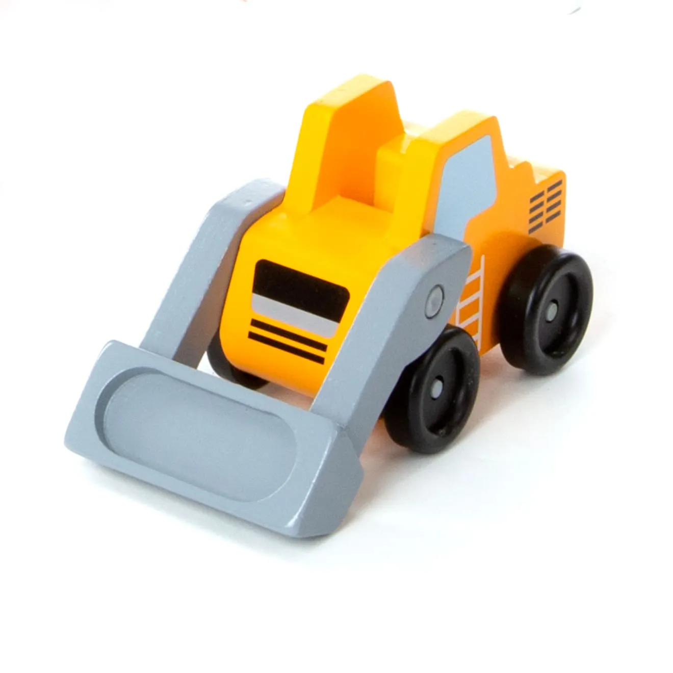Melissa & Doug Construction Vehicle Holz Baufahrzeuge 3er Set