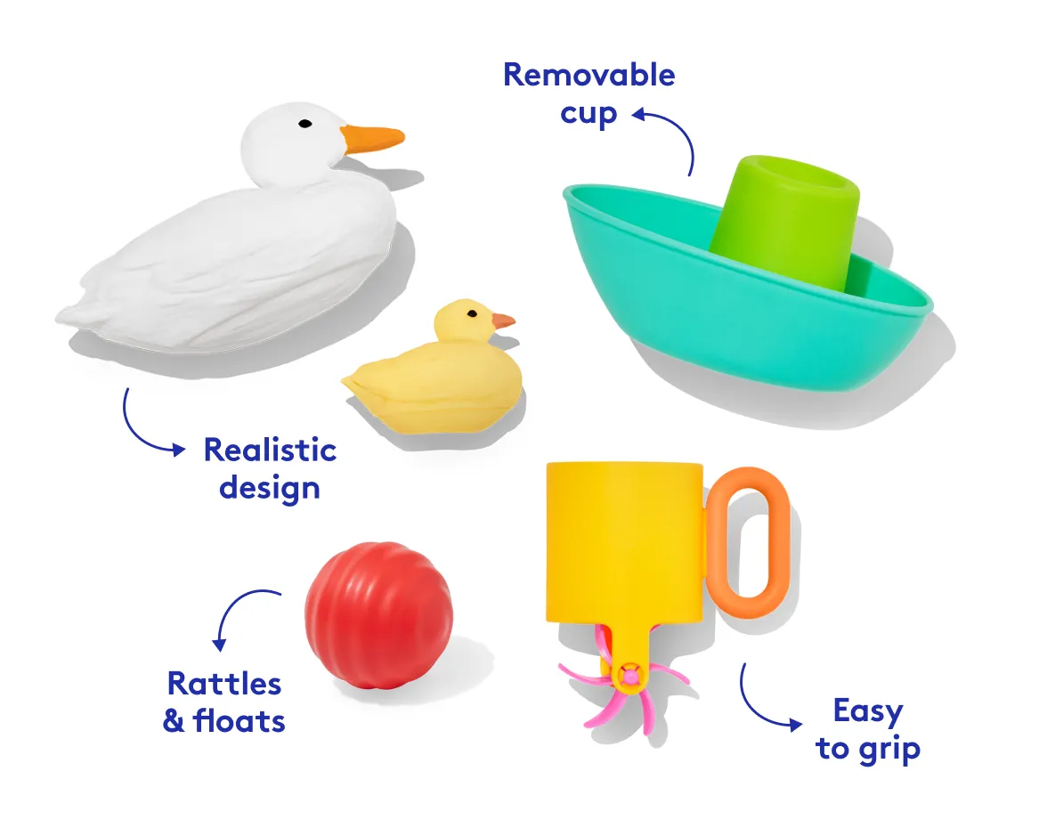 Lovevery Bath Set Badeset deutsch für Babys