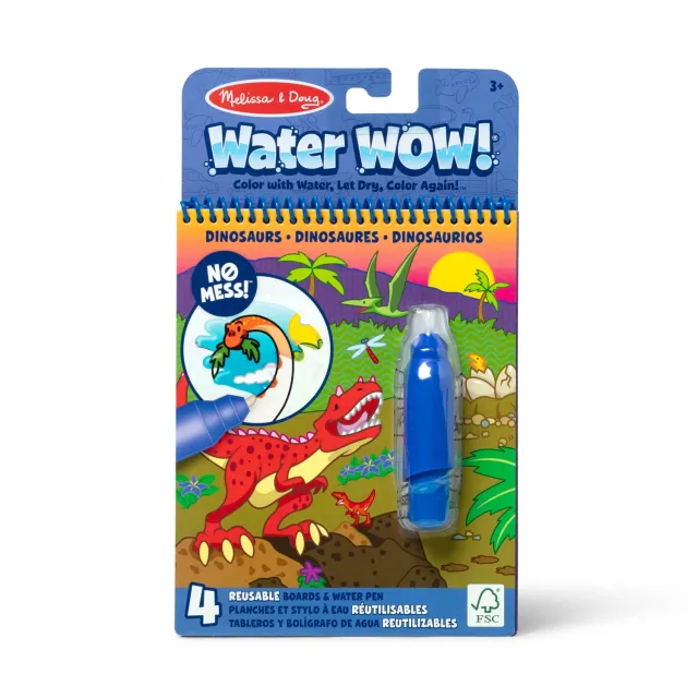 Melissa & Doug Water Wow Dinosaurier Malbuch mit Wasser