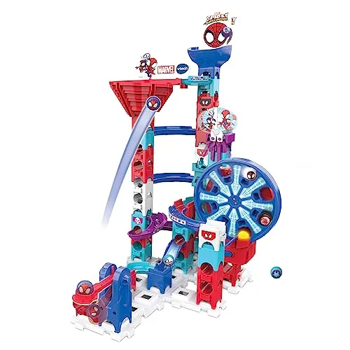 VTech Marble Rush Spidey Super Spin Challenge SP300 Murmelbahn