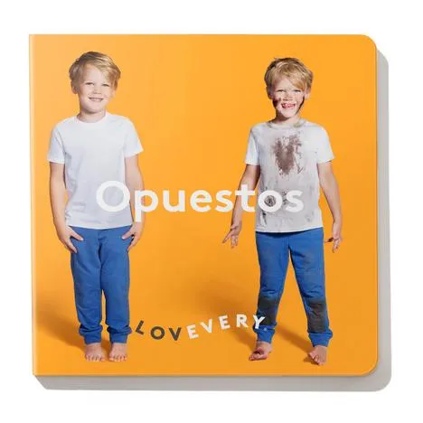 Lovevery Gegensätze Bilderbuch Deutsch für Babys