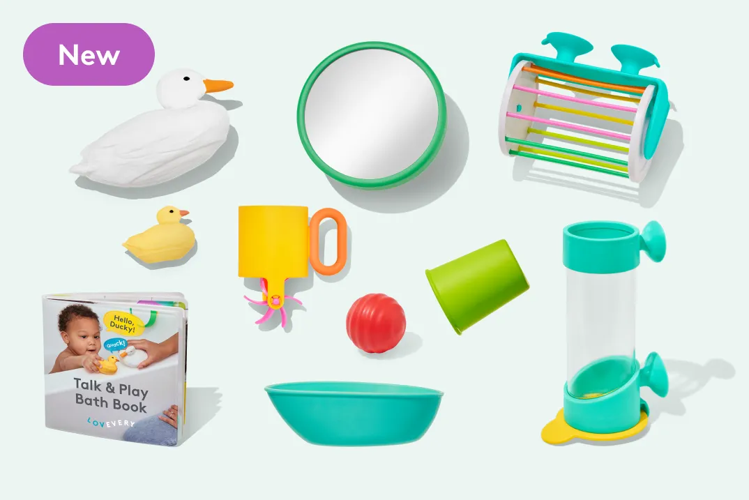 Lovevery Bath Set Badeset deutsch für Babys