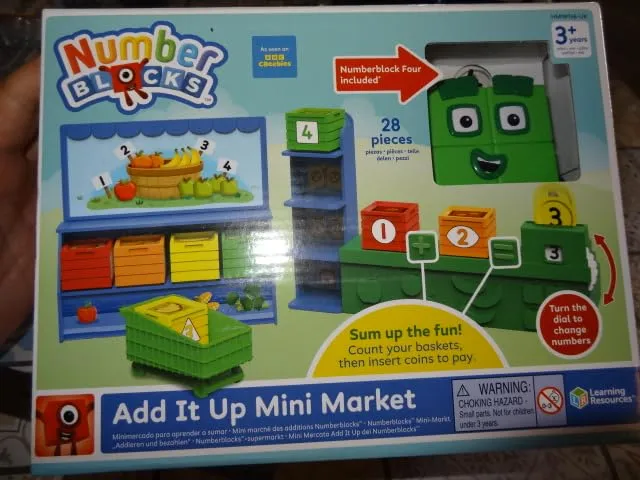 Learning Resources Numberblocks Vier Lebensmittelgeschäft Set Zählen
