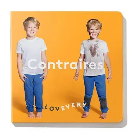 Lovevery Opposites Buch UK Englisch Pappbilderbuch