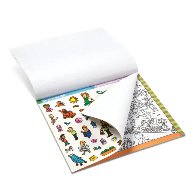 Melissa & Doug Around Town Seek & Find Stickerblock 400 Sticker