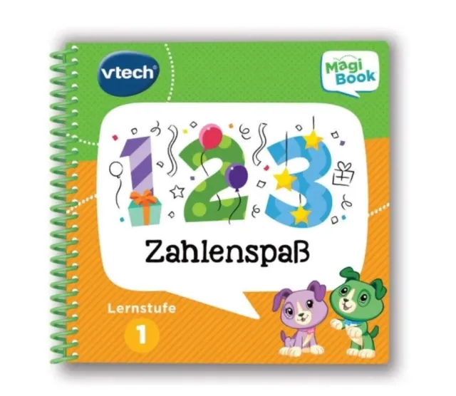 VTech MagiBook Lernstufe 1 Zahlenspaß Lernbuch