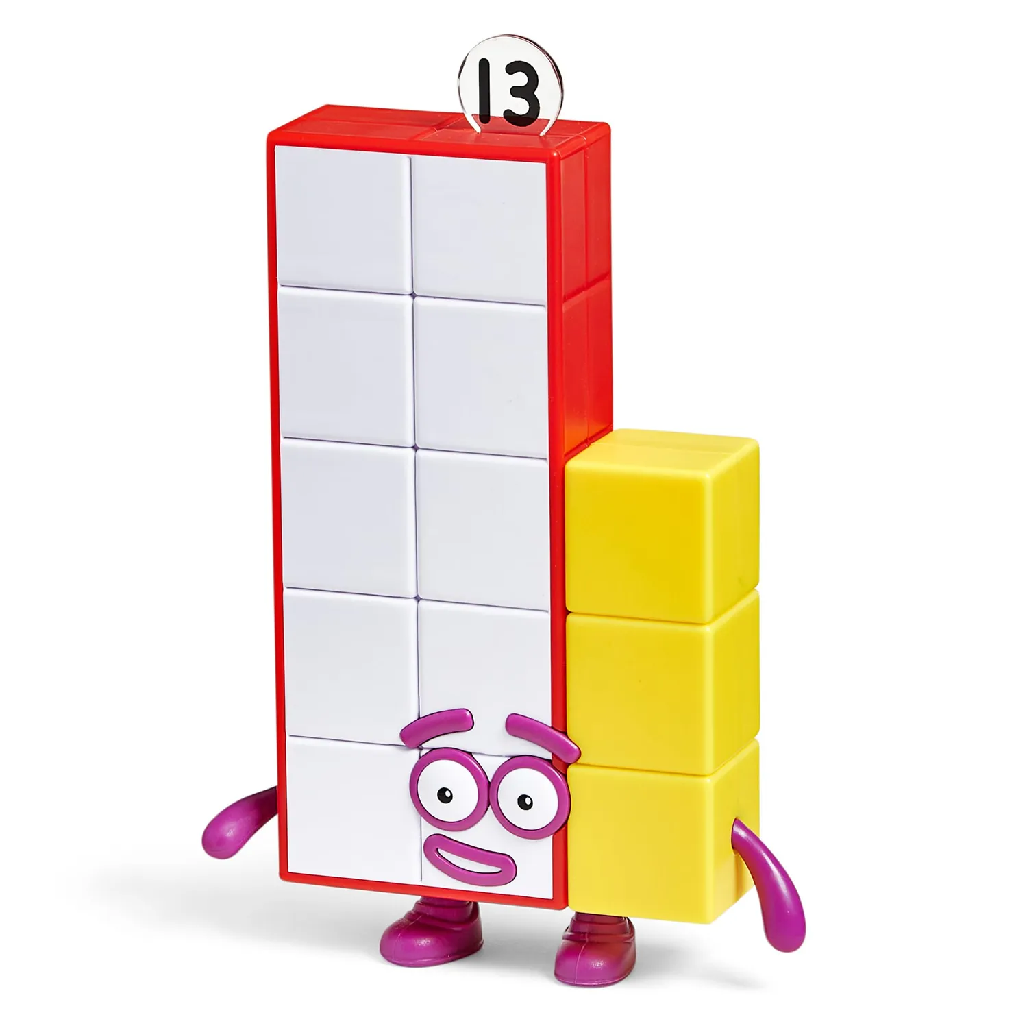 Learning Resources Numberblocks 13+14 Figuren Lernspielzeug Skateboard