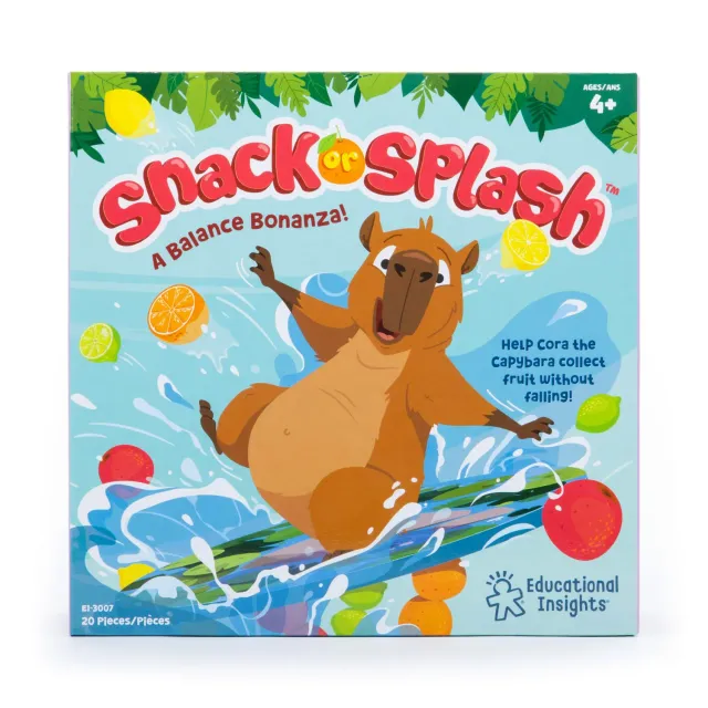 Learning Resources Snack or Splash Capybara Spiel Gleichgewicht