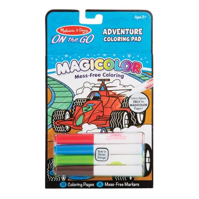 Melissa & Doug On The Go Magicolor Malbuch Adventure 18 Seiten