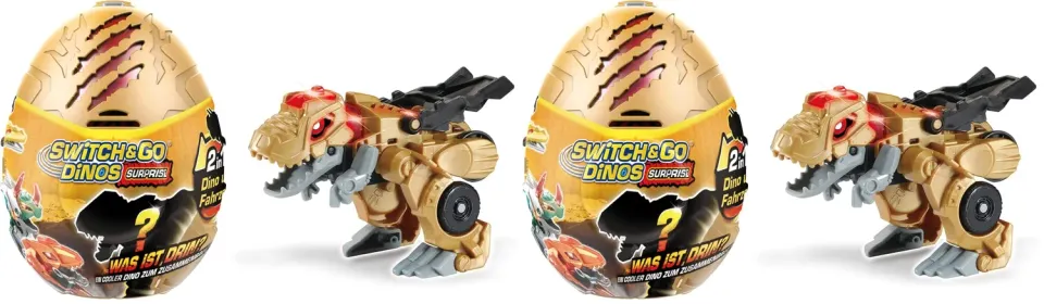 Vtech Switch and Go Dinos Surprise Ei Spielzeug 2-Pack mit Sound