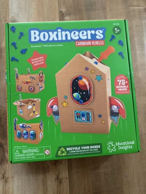 Learning Resources Boxineers Pappfahrzeuge Bastelset ab 5 Jahren