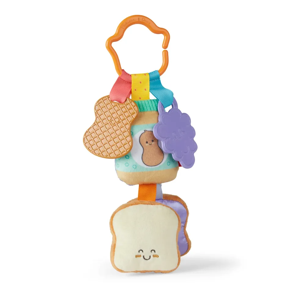 Melissa & Doug PB&J Anhängerspielzeug Plüsch für Babys