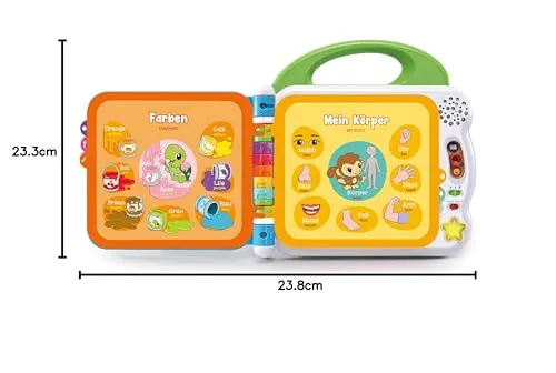 VTech Mein 100-Wörter-Buch Bilderbuch Deutsch-Englisch