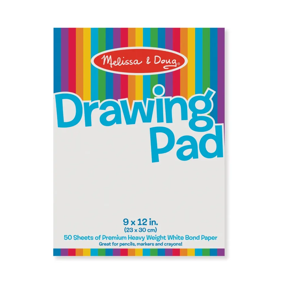Melissa & Doug Drawing Zeichenblock Malpapier 23x30 cm
