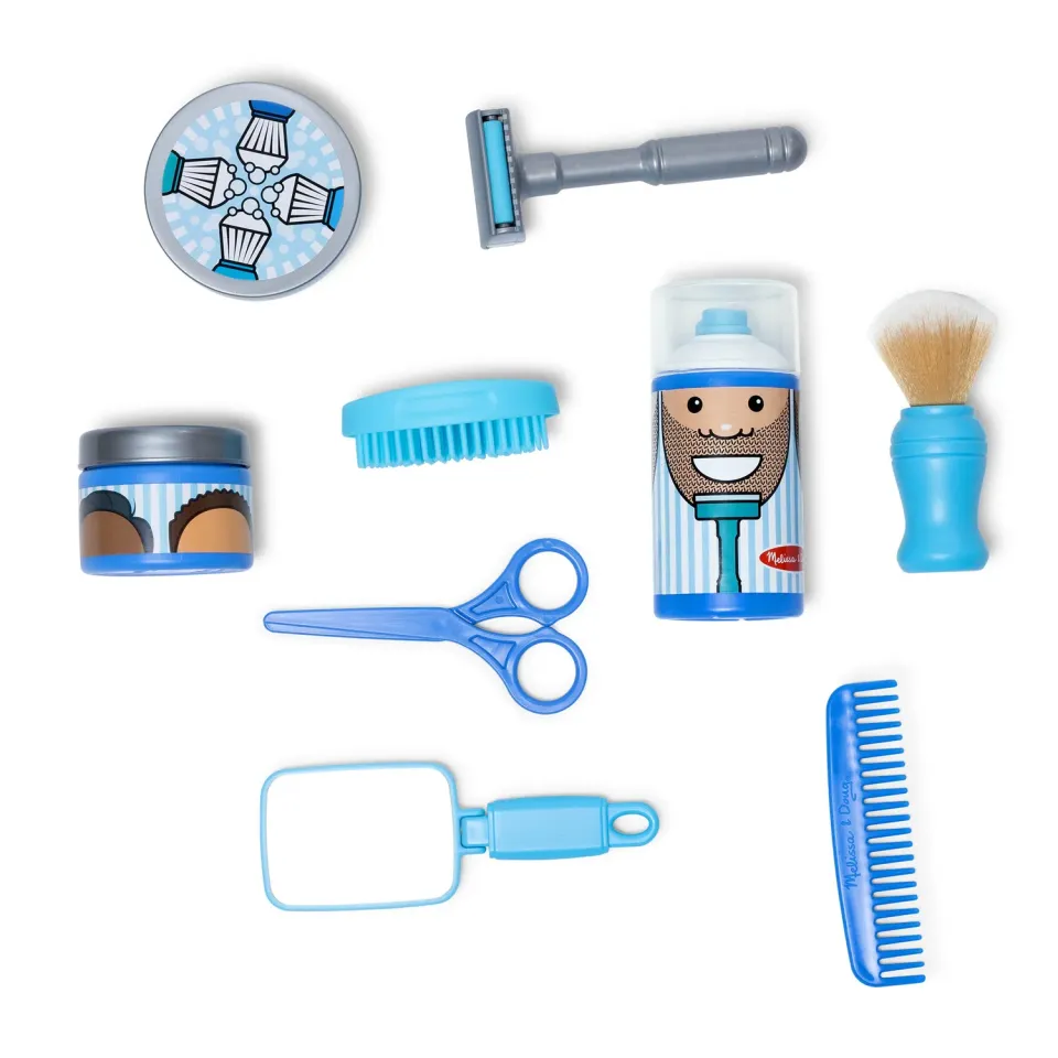 Melissa & Doug Barber Shop Friseur Spielset