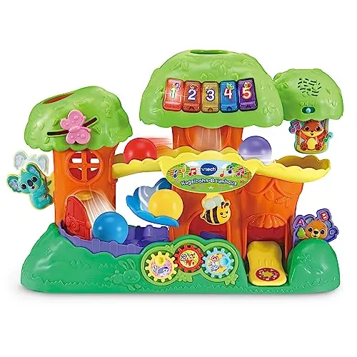 VTech Baby Kugelbahn Baumhaus mit 4 Bällen 12-36 Monate