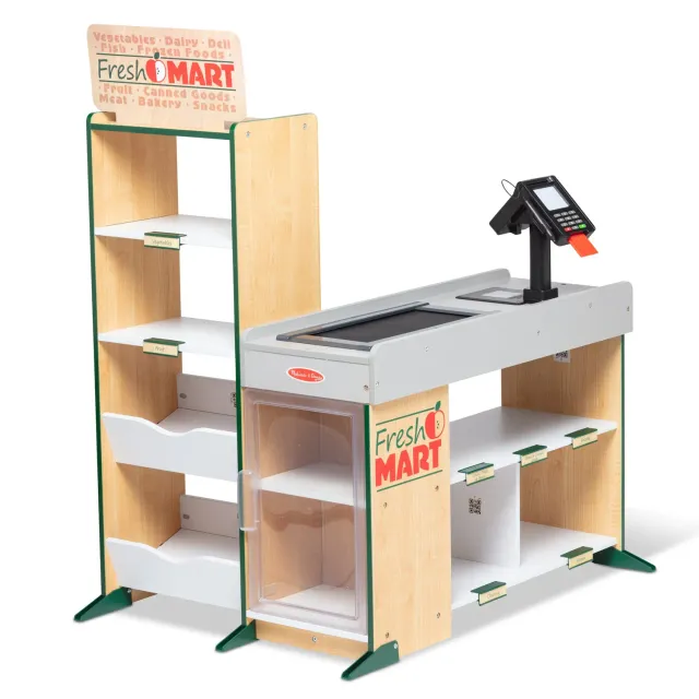 Melissa & Doug Fresh Mart Grocery Store Kaufladen Holz