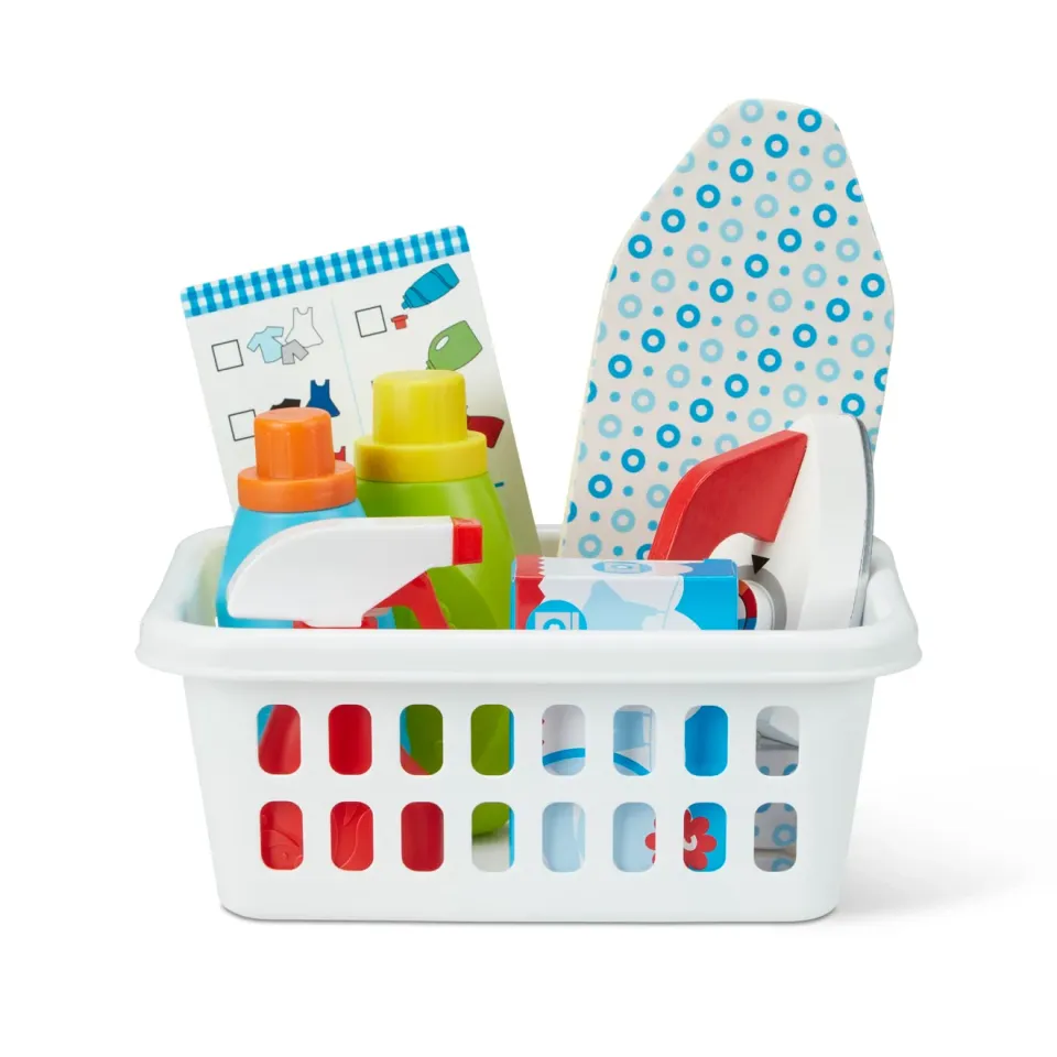 Melissa and Doug Laundry Basket Wäscheset 14-teilig