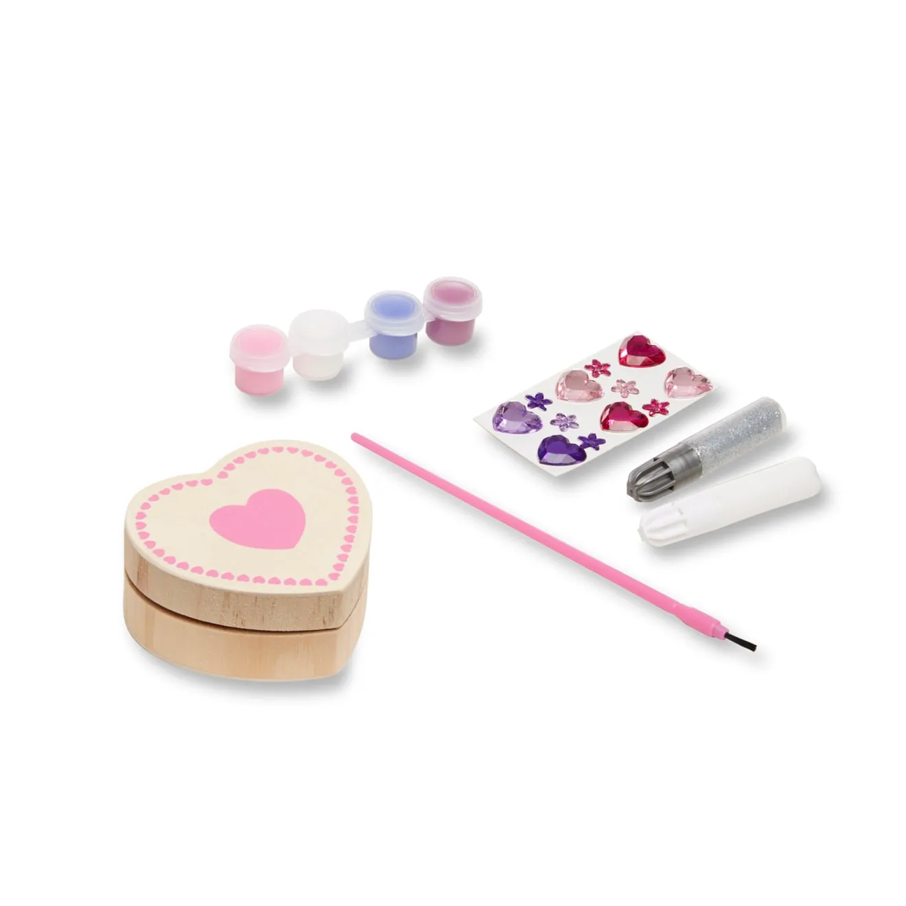 Melissa & Doug Created by Me! Heart Box Bastelset Holz