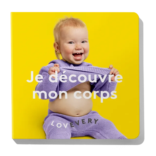 Lovevery Senser Je découvre mon corps Pappbuch Französisch