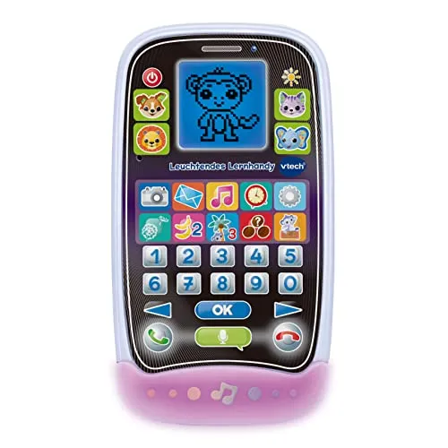 VTech Leuchtendes Lernhandy Spieltelefon 3-6 Jahre